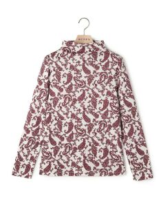 SCAPA / スキャパ カットソー | プティットフルールボトルネックカットソー