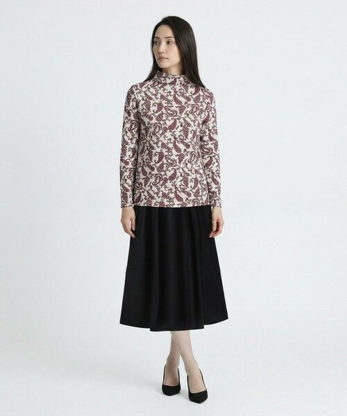 SCAPA / スキャパ カットソー | プティットフルールボトルネックカットソー | 詳細11