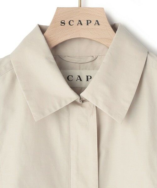 SCAPA / スキャパ テーラードジャケット | コットンタッサージャケット | 詳細3