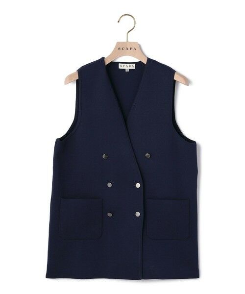SCAPA / スキャパ ニット・セーター | コネクトニットベスト | 詳細1