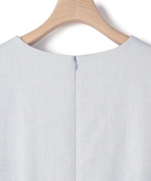 SCAPA / スキャパ ドレス | リノコットンヘリンボンワンピース | 詳細4