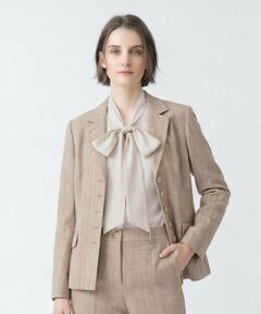SCAPA / スキャパ テーラードジャケット | リノコットンヘリンボンジャケット