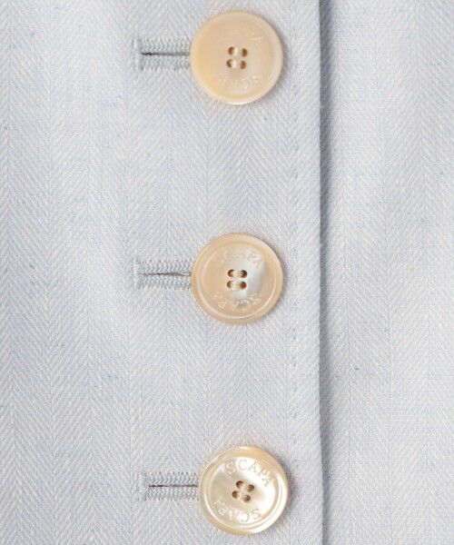 SCAPA / スキャパ テーラードジャケット | リノコットンヘリンボンジャケット | 詳細11