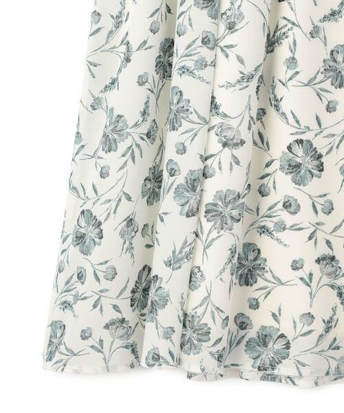 SCAPA / スキャパ ミニ・ひざ丈スカート | ボヘミアンフラワースカート | 詳細8
