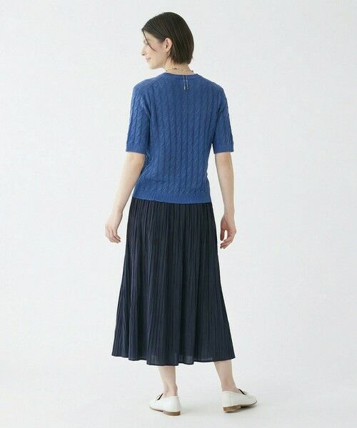 SCAPA / スキャパ ミニ・ひざ丈スカート | リンクルローンスカート | 詳細2