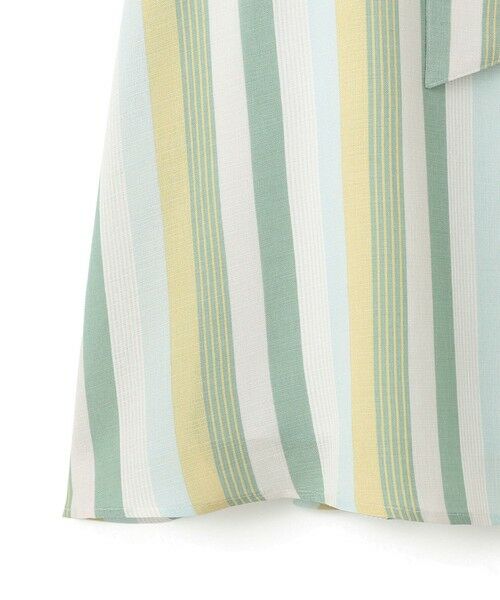 SCAPA / スキャパ ミニ・ひざ丈スカート | スタイリッシュストライプスカート | 詳細12