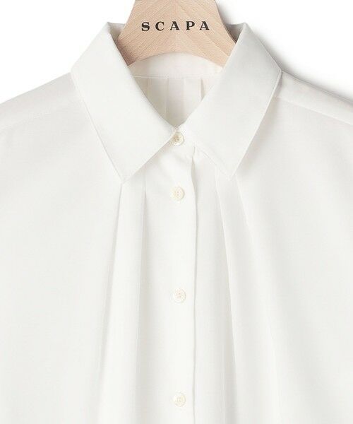 SCAPA / スキャパ シャツ・ブラウス | スパンローンブラウス | 詳細13