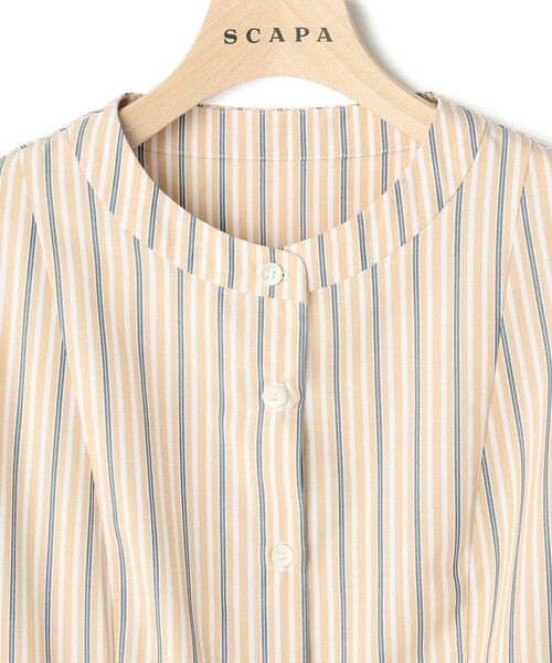 SCAPA / スキャパ シャツ・ブラウス | トリニティストライプブラウス | 詳細3