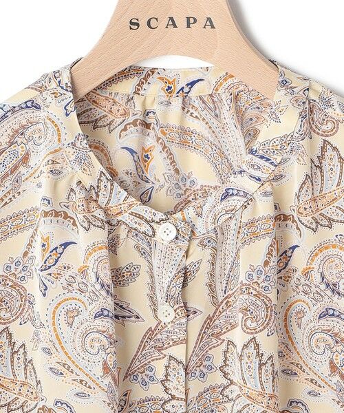 SCAPA / スキャパ シャツ・ブラウス | ボヘミアンペーズリーブラウス | 詳細3