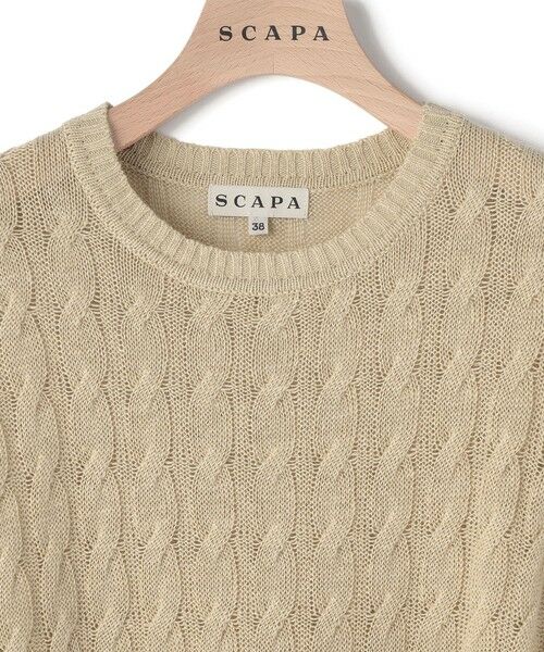 SCAPA / スキャパ ニット・セーター | ノーブルリノプルオーバーニット | 詳細11