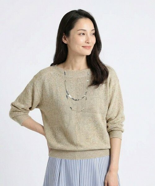 SCAPA / スキャパ ニット・セーター | ジェネラルニットプルオーバー（グリーン）