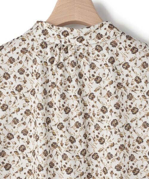 SCAPA / スキャパ カットソー | フラワージャージ衿付きカットソー | 詳細9