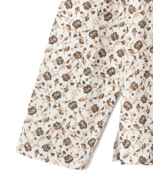 SCAPA / スキャパ カットソー | フラワージャージ衿付きカットソー | 詳細10