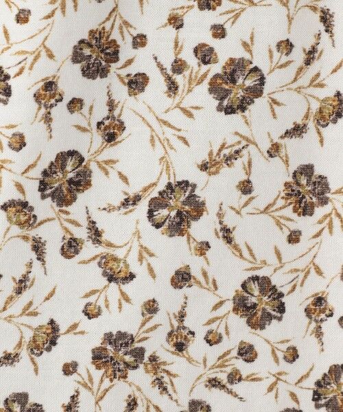 SCAPA / スキャパ カットソー | フラワージャージ衿付きカットソー | 詳細12