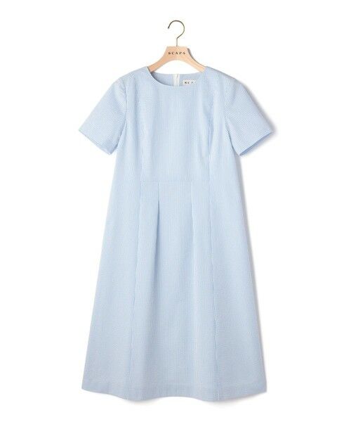 SCAPA / スキャパ ドレス | サッカーストライプワンピース | 詳細3