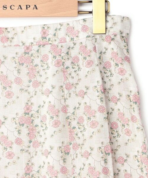 SCAPA / スキャパ ミニ・ひざ丈スカート | Liberty Print ギルドフラワースカート | 詳細10