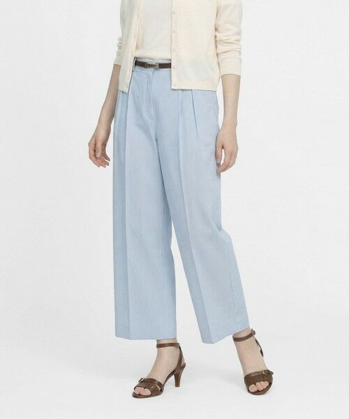 SCAPA / スキャパ その他パンツ | サッカーストライプパンツ（ライトブルー）