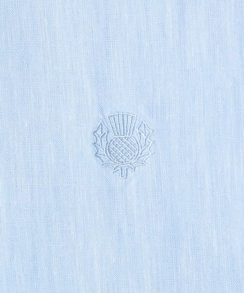 SCAPA / スキャパ シャツ・ブラウス | リノシャンブレースタンドカラーブラウス | 詳細10