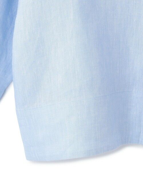 SCAPA / スキャパ シャツ・ブラウス | リノシャンブレースタンドカラーブラウス | 詳細9