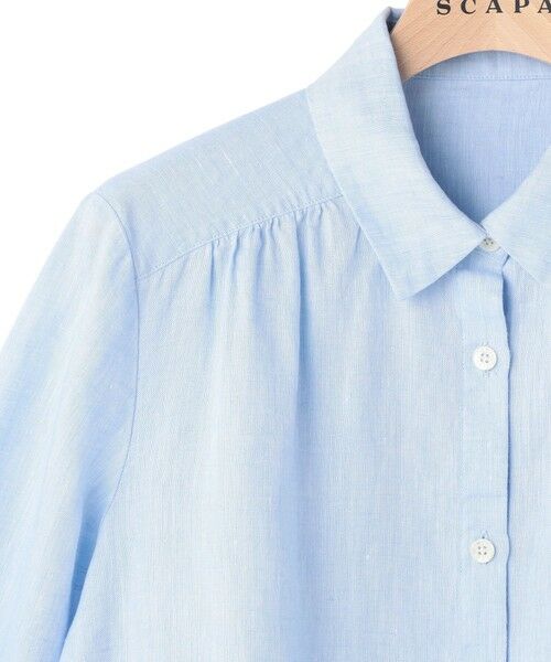 SCAPA / スキャパ シャツ・ブラウス | リノシャンブレーシャツカラーブラウス | 詳細2