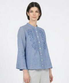 SCAPA / スキャパ シャツ・ブラウス | リノエンブロイダリー前開きブラウス