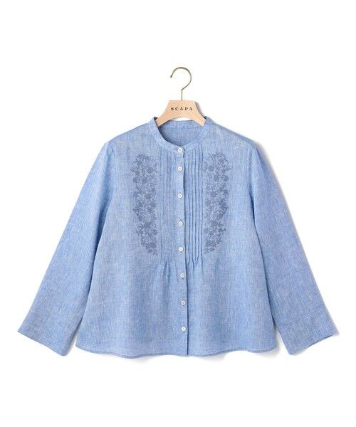 SCAPA / スキャパ シャツ・ブラウス | リノエンブロイダリー前開きブラウス | 詳細1