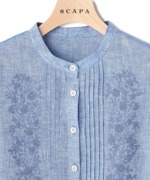 SCAPA / スキャパ シャツ・ブラウス | リノエンブロイダリー前開きブラウス | 詳細3