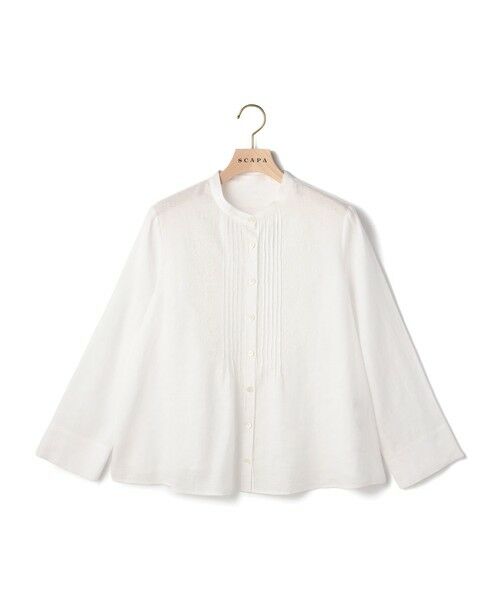 SCAPA / スキャパ シャツ・ブラウス | リノエンブロイダリー前開きブラウス | 詳細12