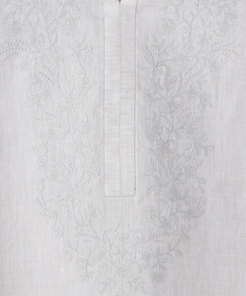 SCAPA / スキャパ シャツ・ブラウス | リノエンブロイダリー5分袖ブラウス | 詳細15