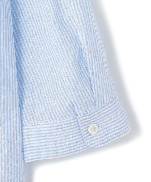 SCAPA / スキャパ シャツ・ブラウス | リノストライプスタンドカラーブラウス | 詳細8