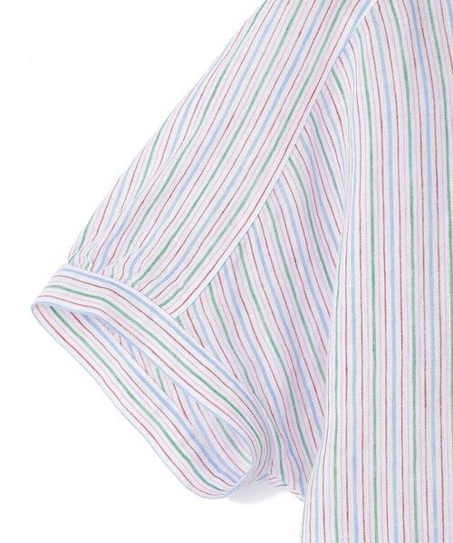 SCAPA / スキャパ シャツ・ブラウス | リノストライプフリルカラーブラウス | 詳細14