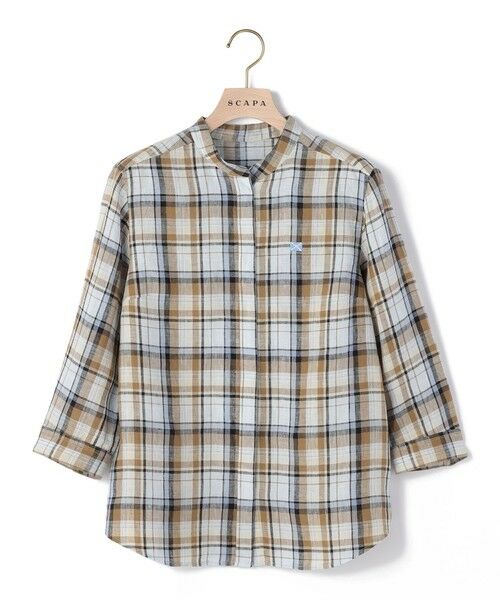 SCAPA / スキャパ シャツ・ブラウス | リノマドラススタンドカラーブラウス | 詳細3