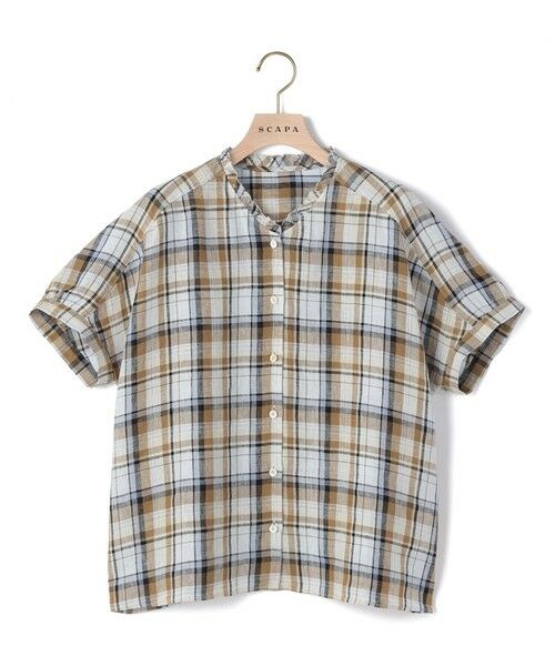 SCAPA / スキャパ シャツ・ブラウス | リノマドラスフリルカラーブラウス | 詳細1