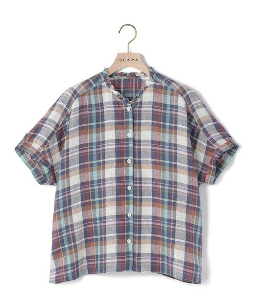 SCAPA / スキャパ シャツ・ブラウス | リノマドラスフリルカラーブラウス | 詳細11