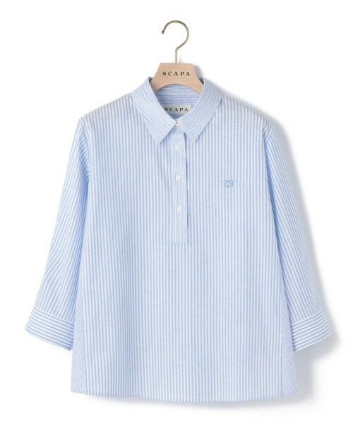 SCAPA / スキャパ シャツ・ブラウス | リノパッチワークブラウス | 詳細1