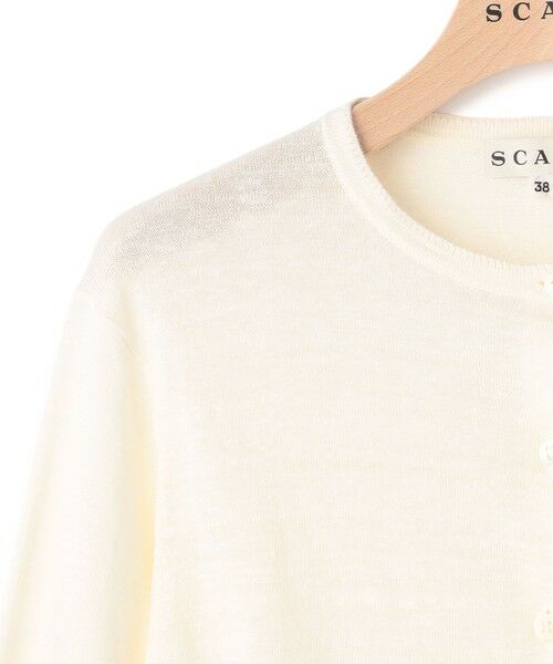 SCAPA / スキャパ ニット・セーター | ハイゲージリノニットカーディガン | 詳細14