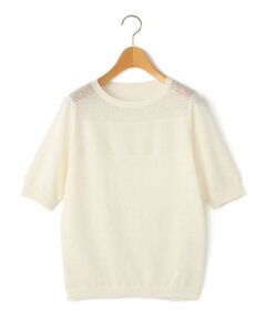 SCAPA / スキャパ ニット・セーター | ハイゲージリノ半袖ニット