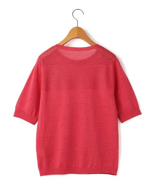 SCAPA / スキャパ ニット・セーター | ハイゲージリノ半袖ニット | 詳細1