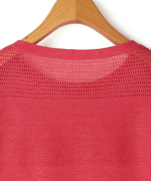 SCAPA / スキャパ ニット・セーター | ハイゲージリノ半袖ニット | 詳細3