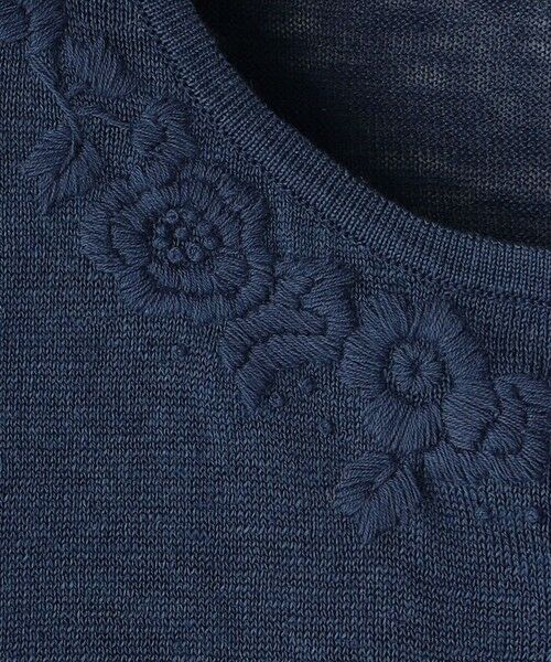 SCAPA / スキャパ ニット・セーター | エンブロイダリーニットカーディガン | 詳細1