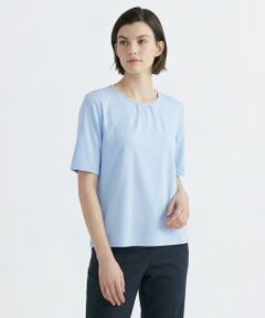 SCAPA / スキャパ カットソー | エンブロジャージシャーリングカットソー