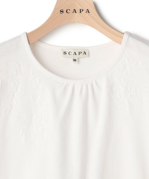 SCAPA / スキャパ カットソー | エンブロジャージシャーリングカットソー | 詳細10