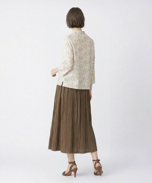 SCAPA / スキャパ カットソー | Liberty Print ギルドジャージ衿付きカットソー | 詳細5