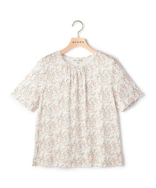 SCAPA / スキャパ カットソー | Liberty Print ギルドジャージシャーリングカットソー | 詳細9