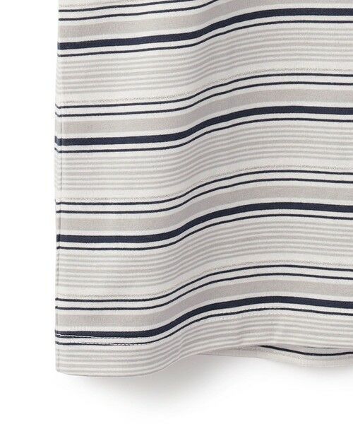 SCAPA / スキャパ カットソー | ラメボーダーパフスリーフカットソー | 詳細6