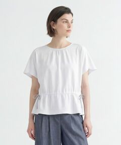 SCAPA / スキャパ カットソー | ソフトシルケットブラウジングカットソー