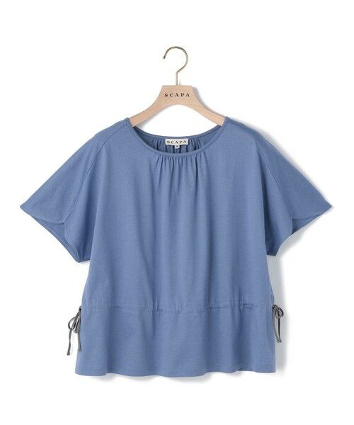 SCAPA / スキャパ カットソー | ソフトシルケットブラウジングカットソー | 詳細1