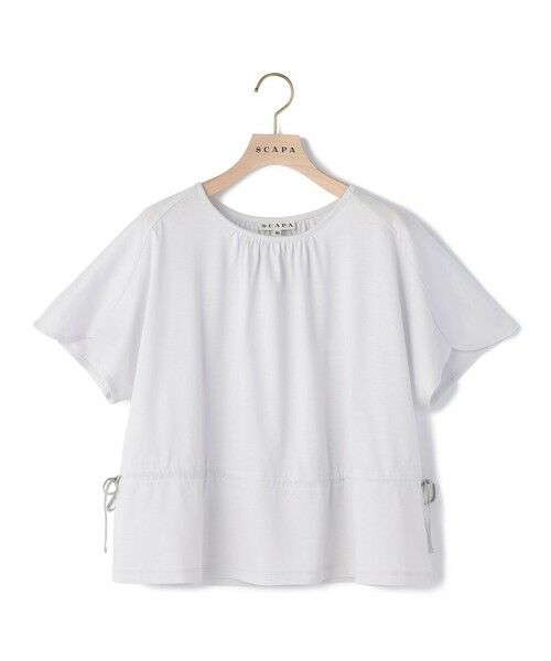 SCAPA / スキャパ カットソー | ソフトシルケットブラウジングカットソー | 詳細8