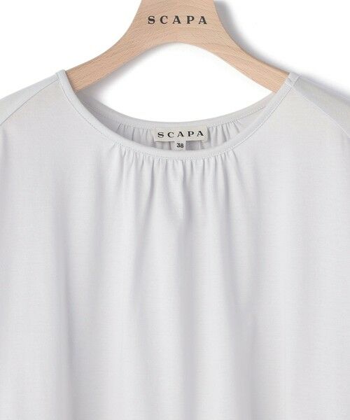 SCAPA / スキャパ カットソー | ソフトシルケットブラウジングカットソー | 詳細10