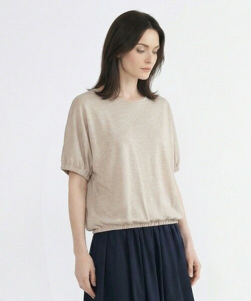 SCAPA / スキャパ カットソー | シルケットリノカットソー（ベージュ）